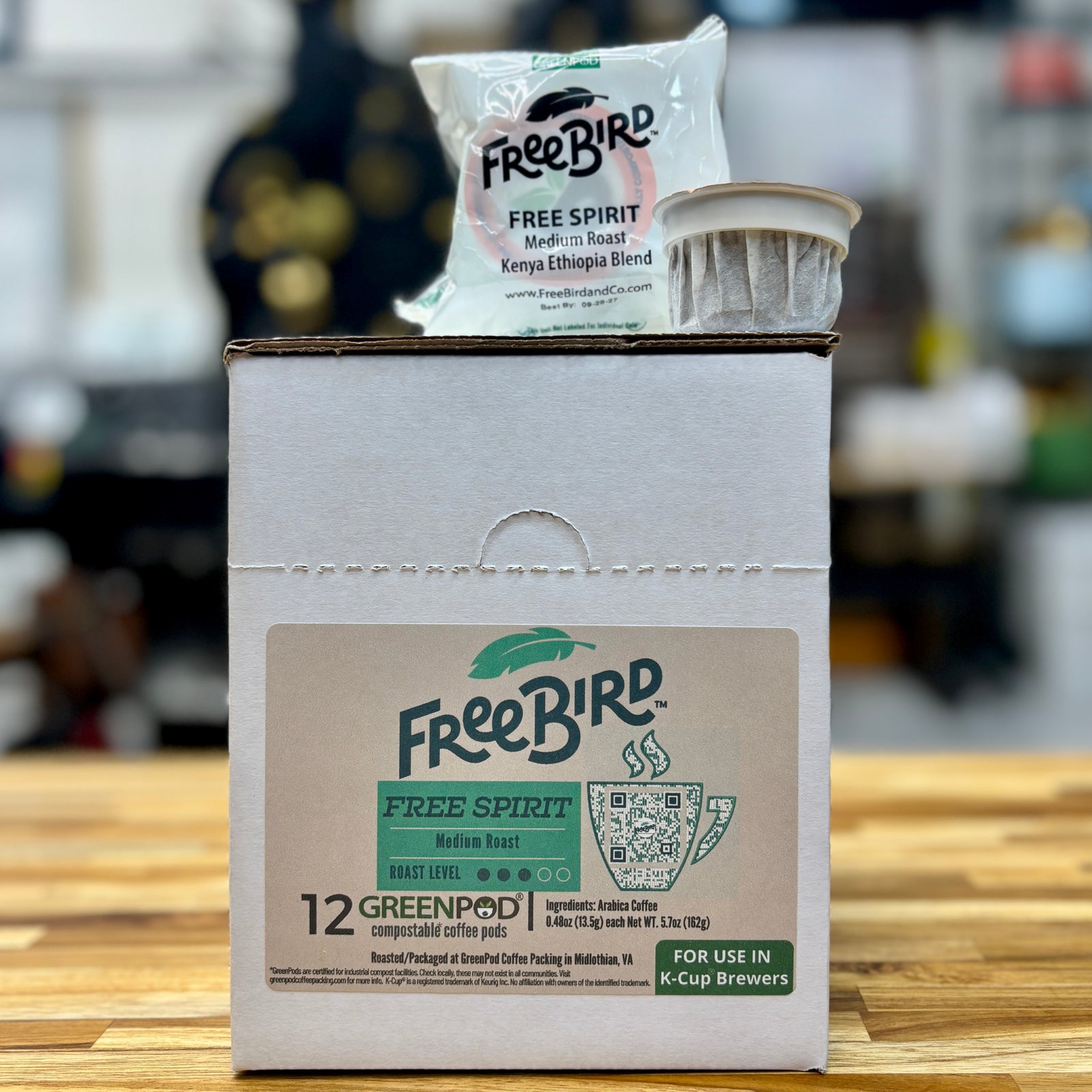 Free Spirit – Signature Medium Roast (Compostable Pods)