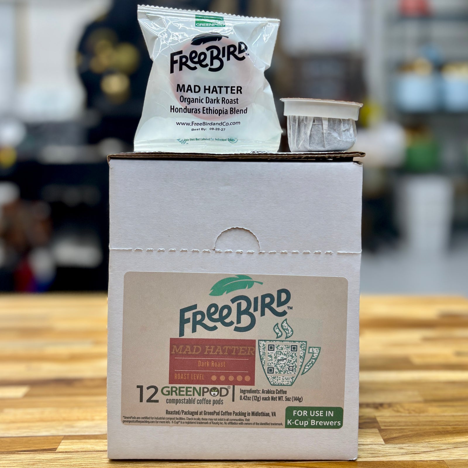 Mad Hatter – Signature Dark Roast (Compostable Pods)